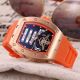 Replica Rose Gold Green Rubber Band Richard Mille Tourbillon Watch (9)_th.jpg